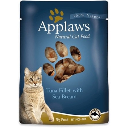 Picture of Applaws Natural Wet Cat Food Tuna Fillet with Sea Bream